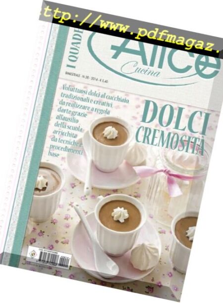 I Quaderni di Alice Cucina – N 20 2014 Cover