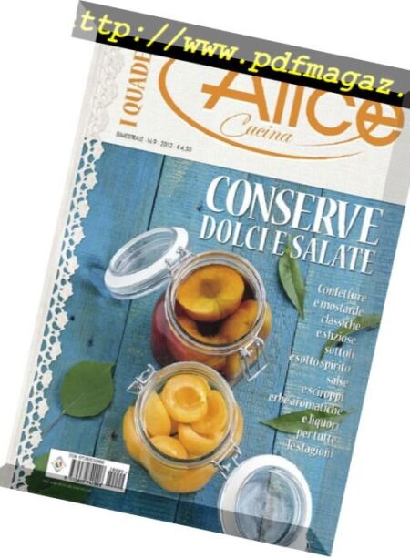 I Quaderni di Alice Cucina – N 9 2012 Cover