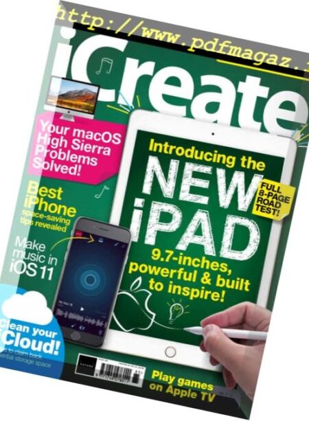 iCreate UK – May 2018 Cover