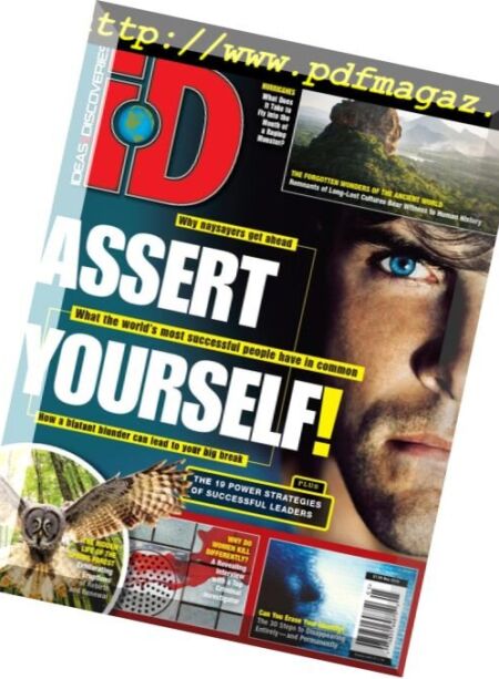 iD (Ideas & Discoveries) – May 2018 Cover