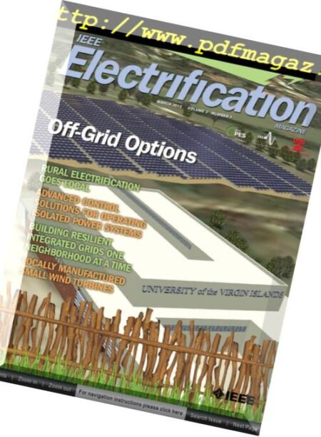 IEEE Electrification Magazine – March 2015 Cover