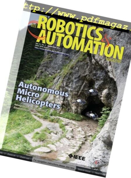 IEEE Robotics & Automation Magazine – September 2014 Cover