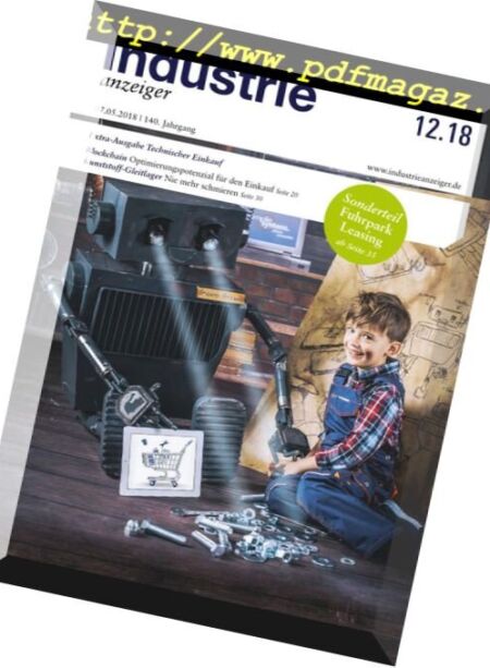 Industrie Anzeiger – 7 Mai 2018 Cover