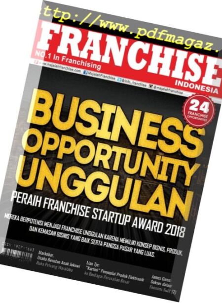 Info Franchise – April 2018 Cover