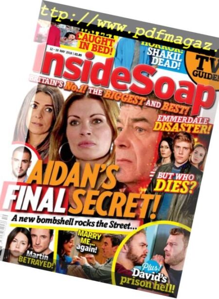 Inside Soap UK – 12 May 2018 Cover