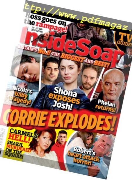 Inside Soap UK – 19 May 2018 Cover