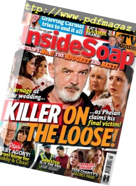 Inside Soap UK – 26 May 2018 Cover