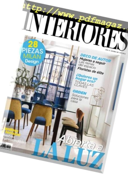 Interiores – abril 2018 Cover