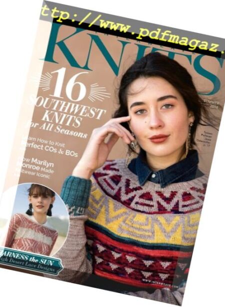 Interweave Knits – April 2018 Cover