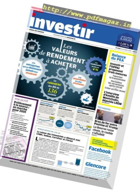 Investir – 14 Avril 2018 Cover