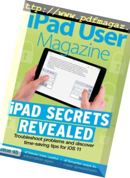iPad User Magazine – May 2018 Cover