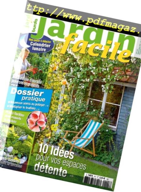 Jardin Facile – 26 mai 2018 Cover