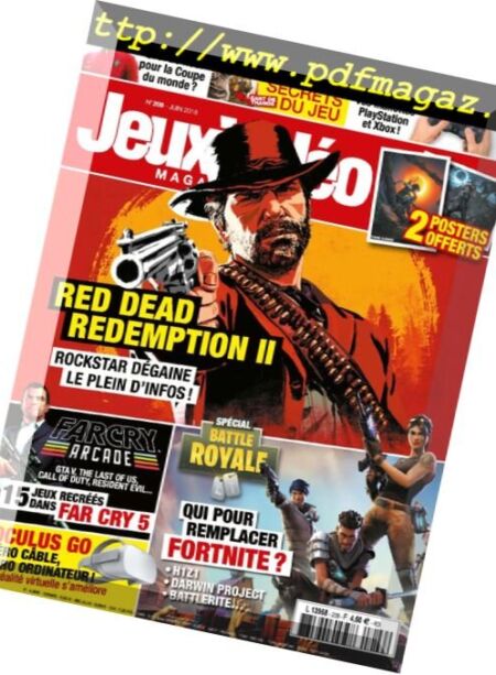 Jeux Video Magazine – mai 2018 Cover