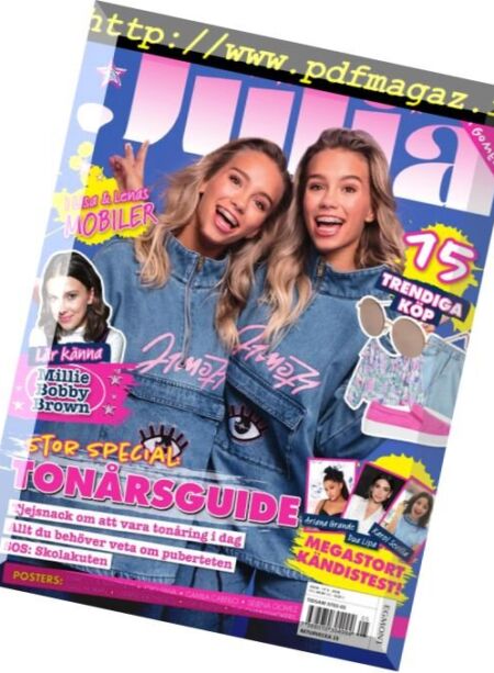 Julia – maj 2018 Cover