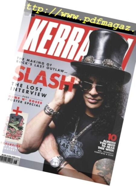 Kerrang! – 21 April 2018 Cover