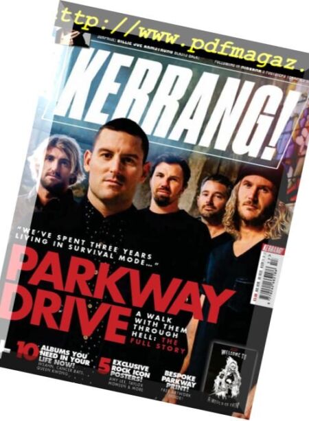 Kerrang! – 28 April 2018 Cover