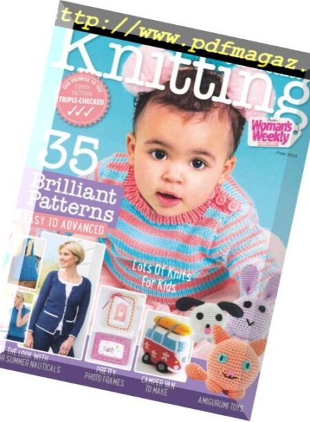 Knitting & Crochet from Woman’s Weekly – June 2018 Cover
