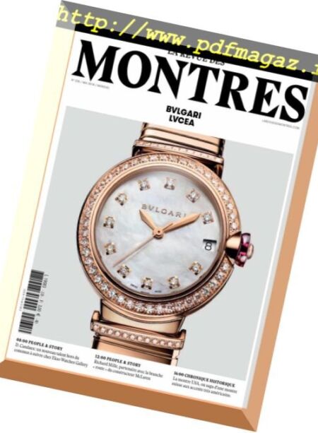 La revue des Montres – mai 2018 Cover