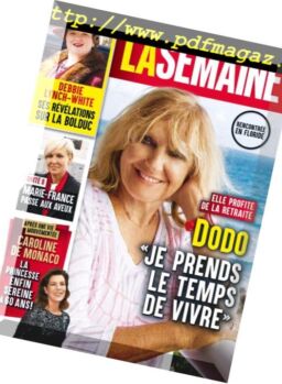 La Semaine – 13 avril 2018