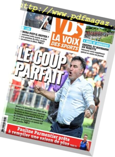La Voix des Sports Flandres – 07 mai 2018 Cover