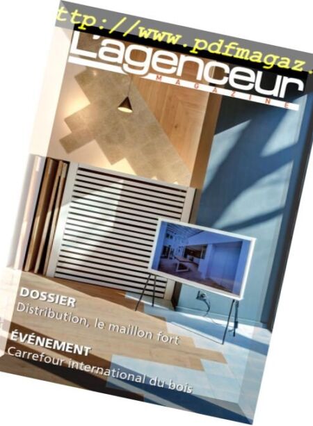 L’agenceur – mai-juin 2018 Cover