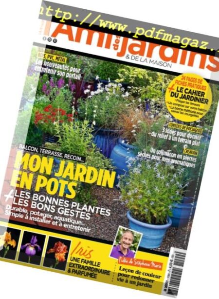 L’Ami des Jardins – mai 2018 Cover