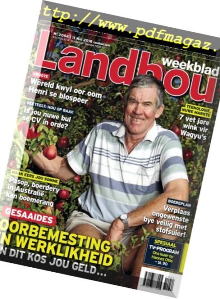 Landbouweekblad – 11 Mei 2018 Cover