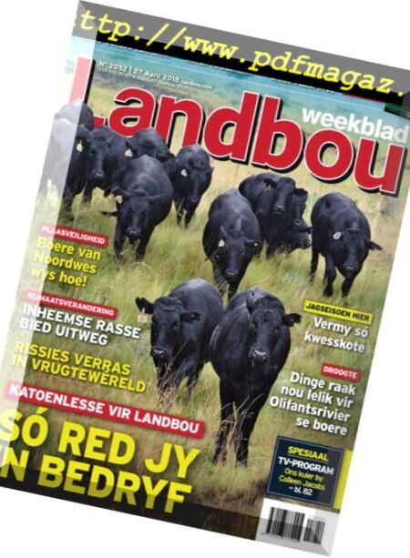 Landbouweekblad – 27 April 2018 Cover