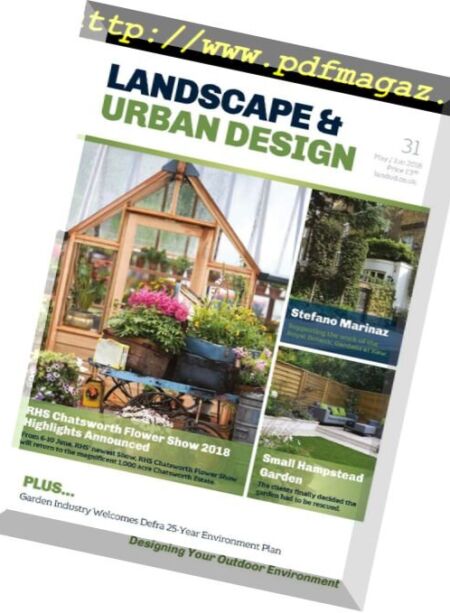 Landscape & Urban Design – May-June 2018 Cover
