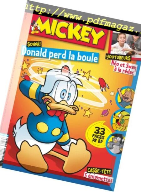 Le Journal de Mickey – 16 mai 2018 Cover
