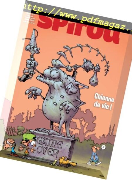Le Journal de Spirou – 21 mars 2018 Cover