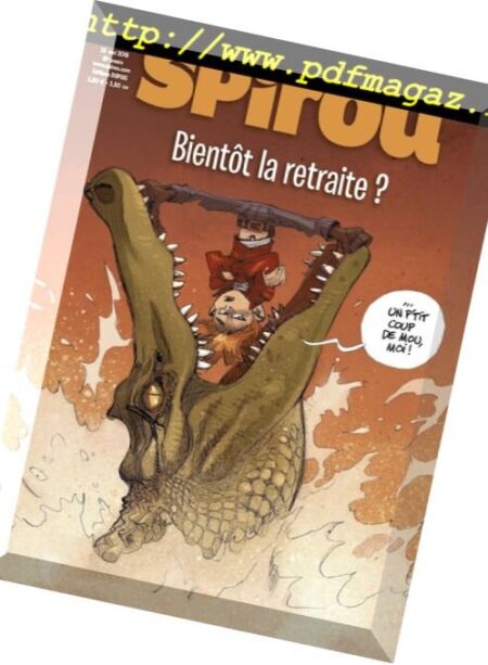 Le Journal de Spirou – 23 mai 2018 Cover