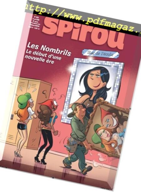 Le Journal de Spirou – 9 mai 2018 Cover