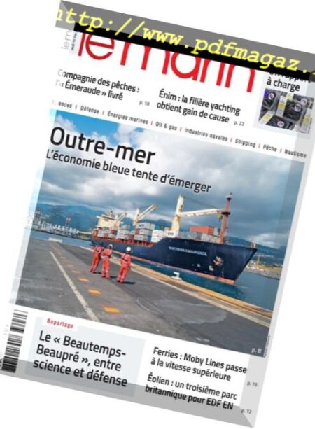Le Marin – 10 mai 2018 Cover