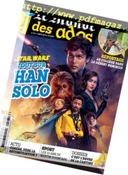 Le Monde des Ados – 16 mai 2018