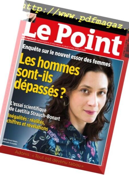 Le Point – 17 mai 2018 Cover