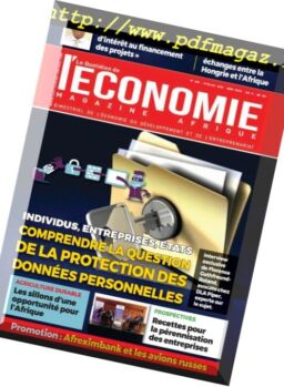 Le quotidien de l’economie magazine Afrique – 26 avril 2018