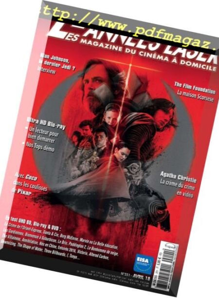 Les Annees Laser – avril 2018 Cover