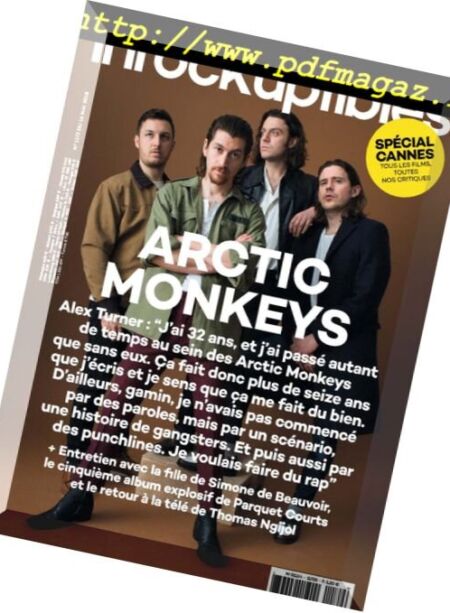 Les Inrockuptibles – 16 mai 2018 Cover