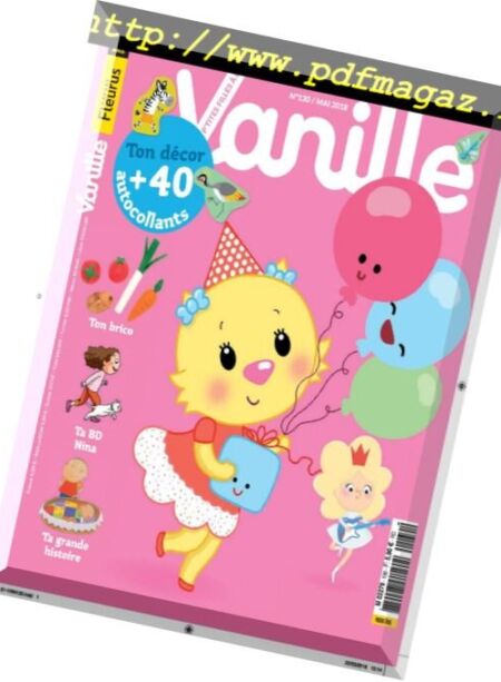 Les P’tites Filles a la Vanille – mai 2018 Cover