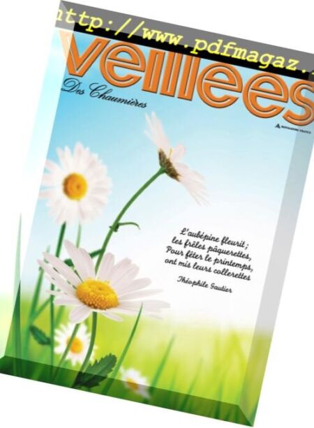 Les Veillees des Chaumieres – 4 avril 2018 Cover