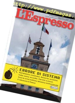 L’Espresso – 06 maggio 2018
