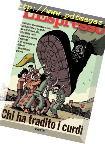 l’Espresso – 15 Aprile 2018 Cover