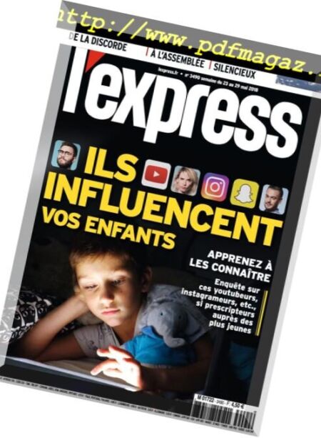 L’Express – 23 mai 2018 Cover