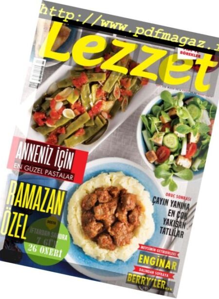 Lezzet – Mayis 2018 Cover