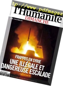 L’Humanite Dimanche – 19 Avril 2018