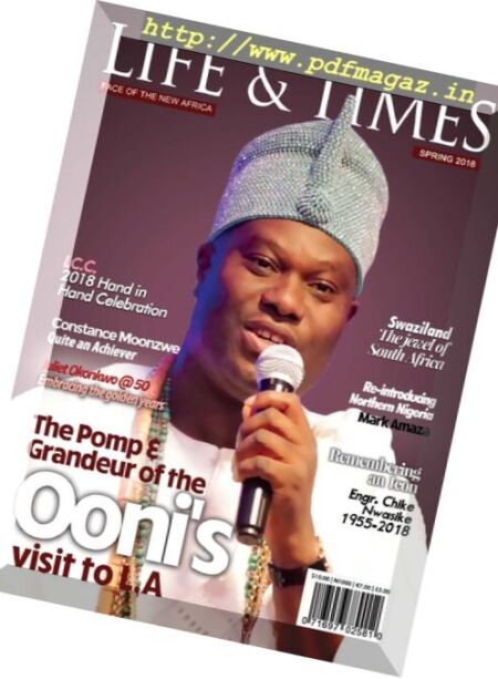Life & Times – Spring 2018 Cover
