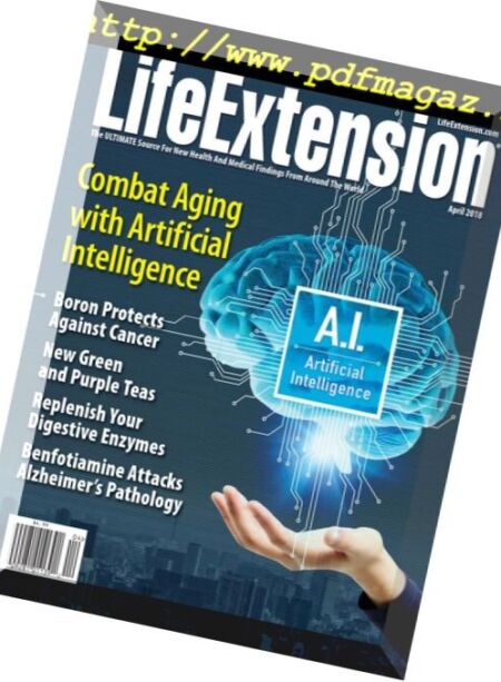 Life Extension Magazine – April 2018 Cover
