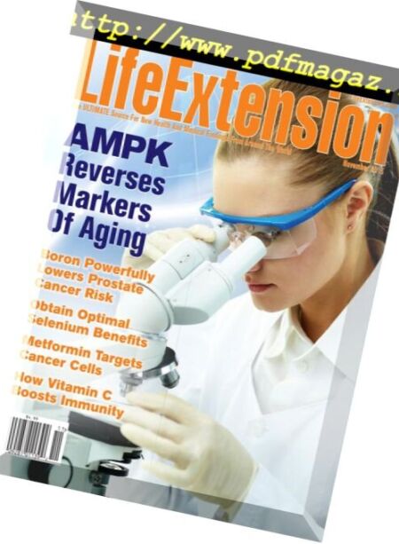 Life Extension Magazine – November 2015 Cover