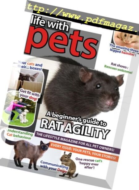 Life With Pets – Issue 10 – January-March 2016 Cover